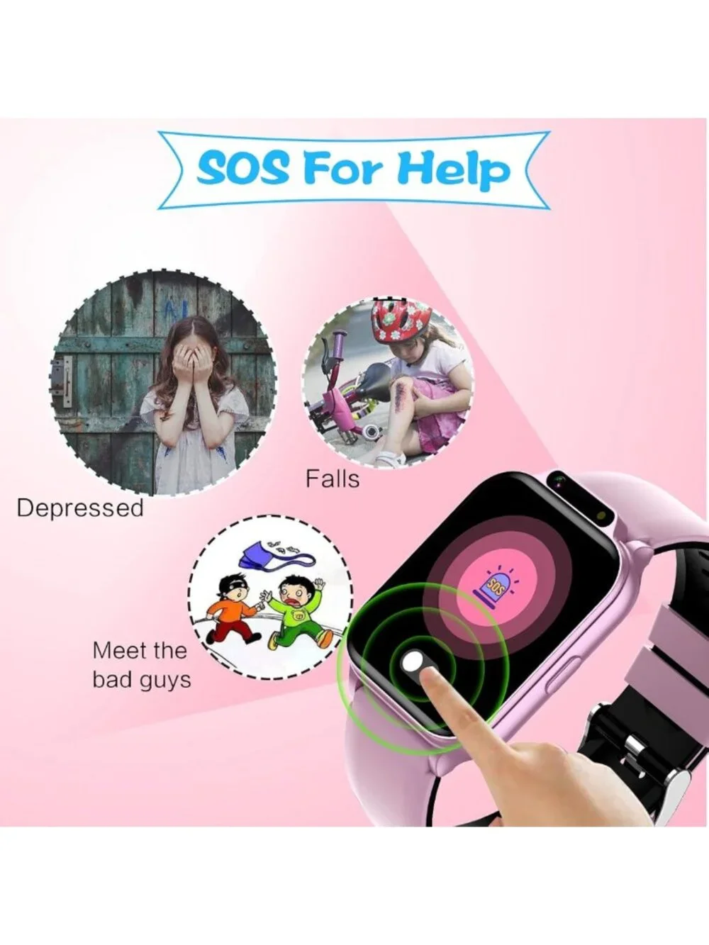 Kids Smart Watch 1.85